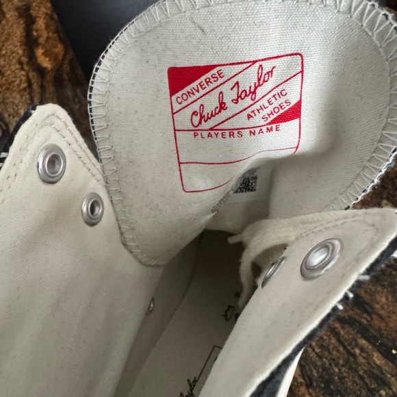 Converse Chuck Taylor High Top Heels size 7 - Picture 3 of 12
